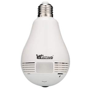 Wifi panoramic cameras  F6 1.3MP LED BULB